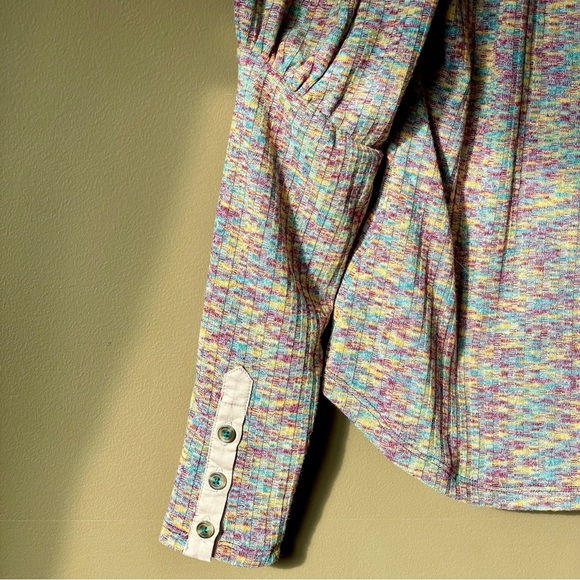 Anthropologie Long Puff Sleeve Scoop Neck Size Small - Picture 6 of 15